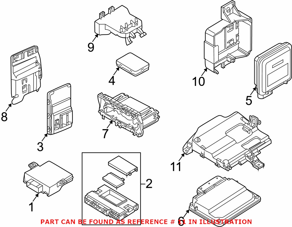 genuine-oem-power-steering-control-module-bracket-for-vw-audi