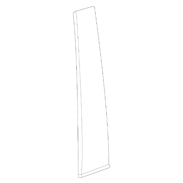 Genuine OEM Front Right Rearward Door Applique for Toyota 757550E060 - Picture 1 of 1
