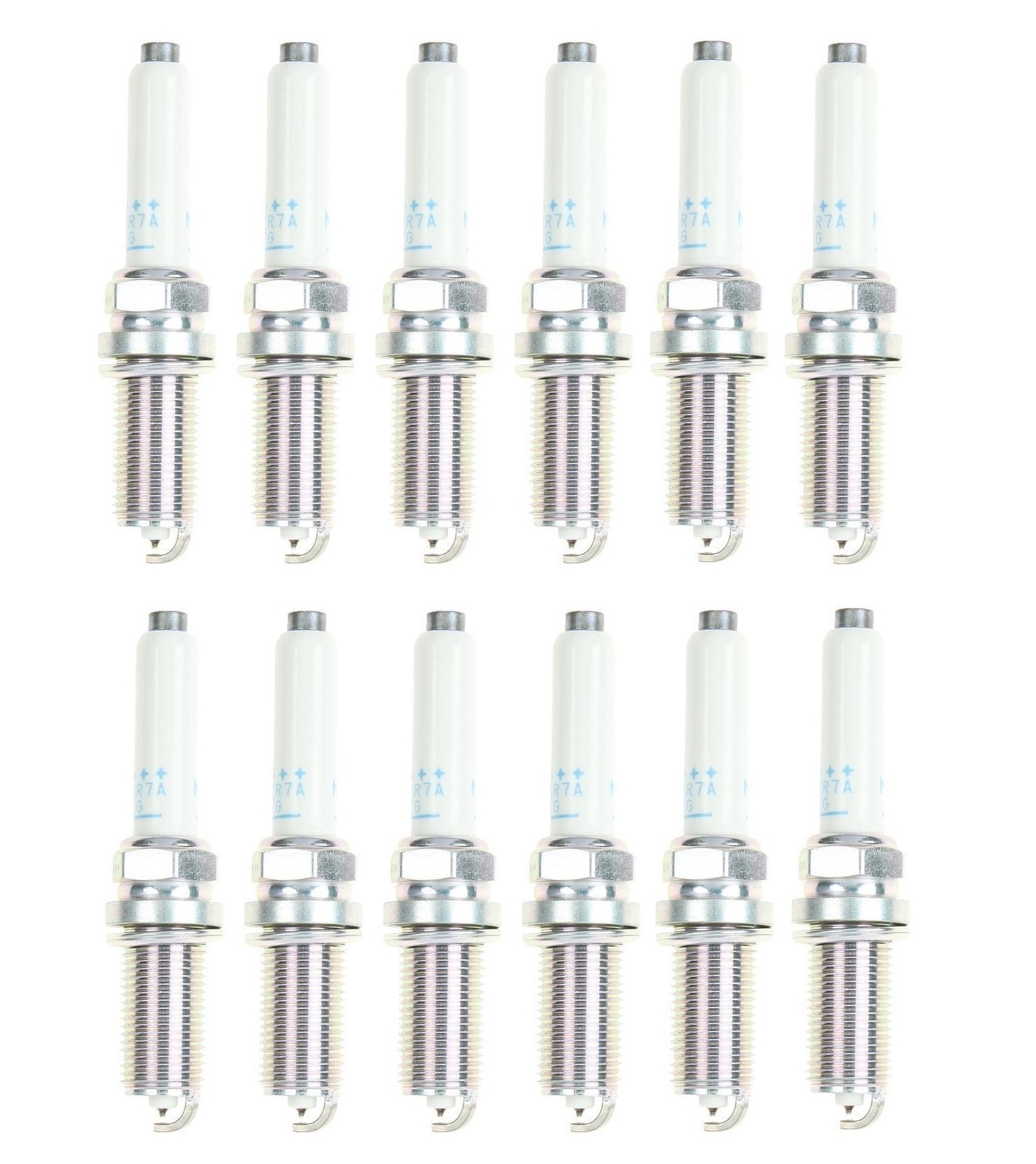 NGK Laser Platinum Set of 12 Spark Plugs 94833 for Audi VW Jetta Porsche Macan - Picture 1 of 1